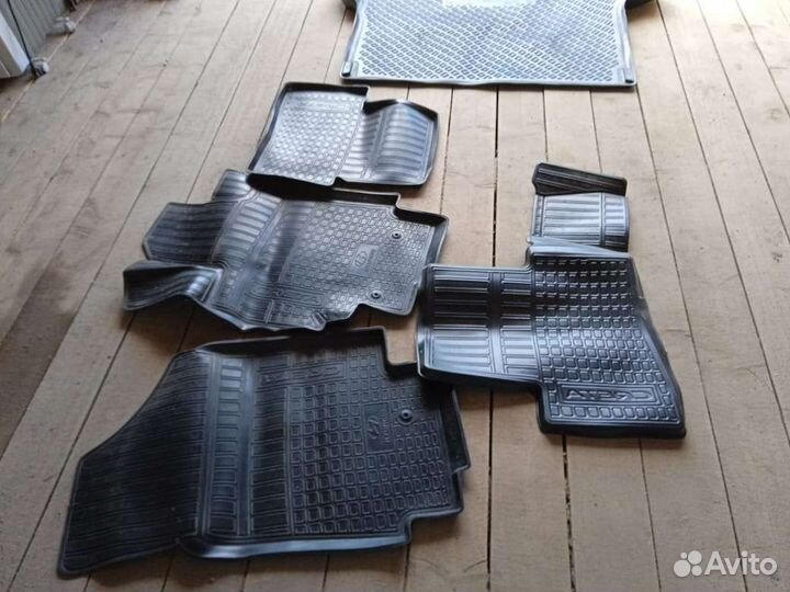 Автомобильные коврики резиновые для Hyunday Creta