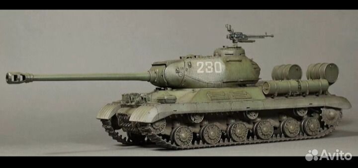 Ис-2М тяжёлый советский танк,ранняя модификация