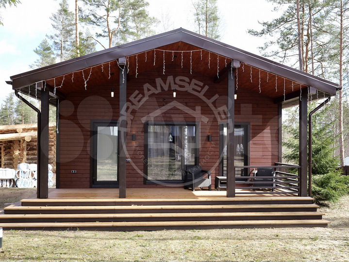 Дом 108 м² на участке 8 сот.