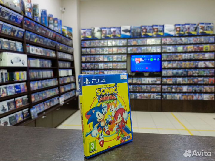 Sonic Mania Plus Ps4 (возможен обмен)