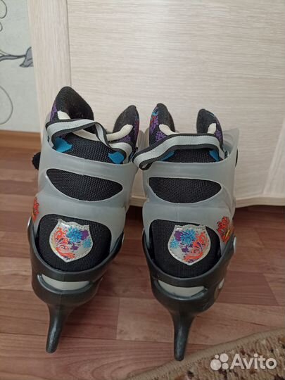 Коньки детские раздвижные 30 33