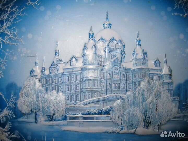 Жестяная шкатулка «Снежный замок»