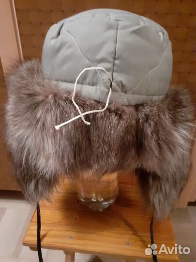 Зимняя шапка-ушанка