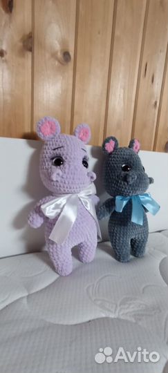 Вязаные плюшевые игрушки