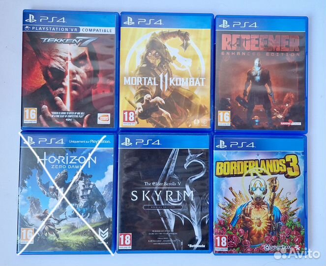 PS4 редкие игры для компании на дисках
