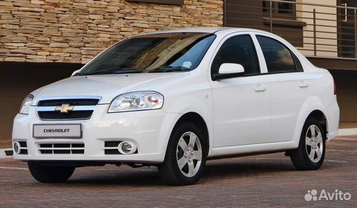 Порог Chevrolet Aveo T250 2003-2012 (1мм)