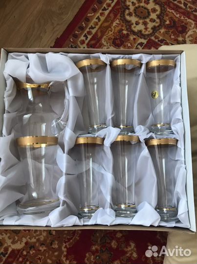 Графин с бокалами новые