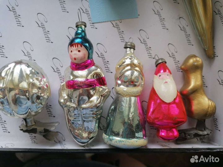Елочные игрушки советские СССР
