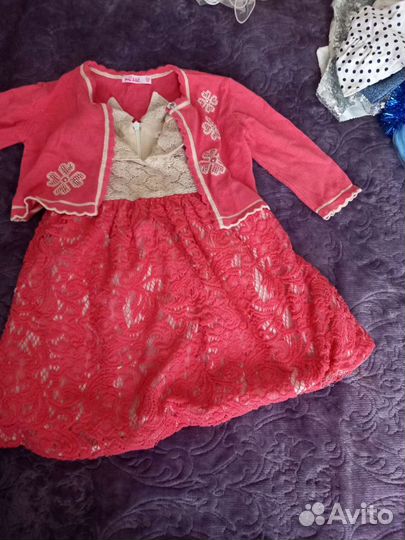 Платья для девочек 6м-3л