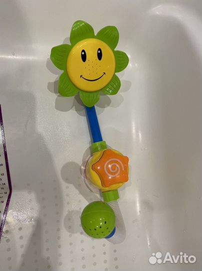 Игрушки для ванной на присосках