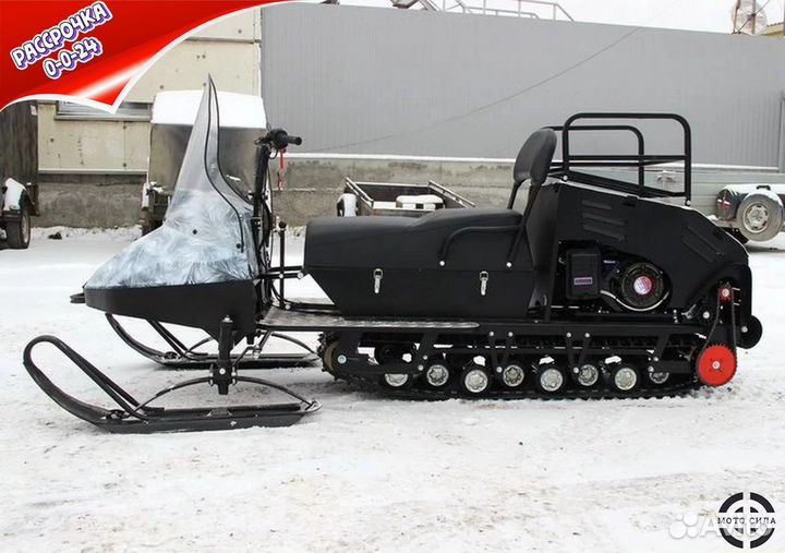 Миниснегоход Бурлак Егерь Стандарт 15 л.с