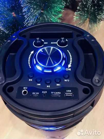 Портативная Bluetooth колонка + микрофон