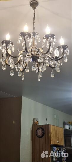 Люстра потолочная подвесная бу