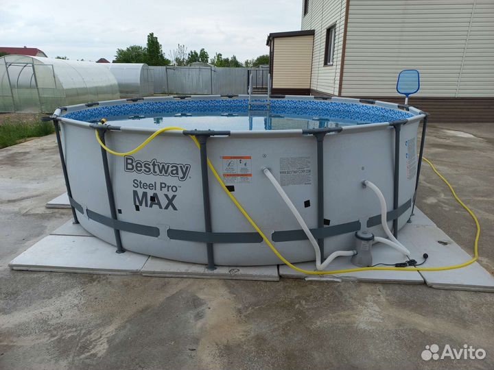 Каркасный бассейн 457 на 122 см.Доставка до адреса