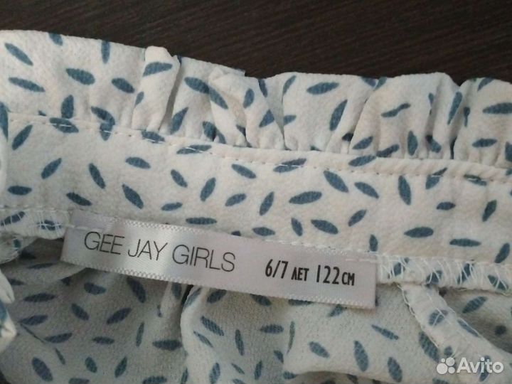 Блузка белая школьная 122