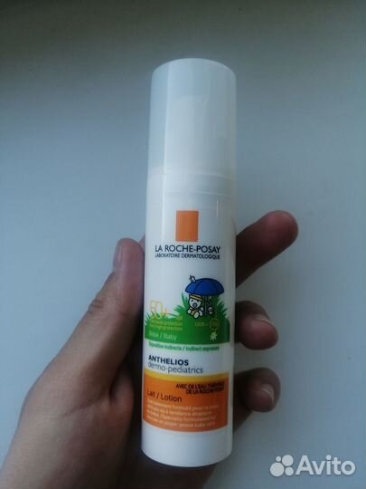 Солнцезащитное молочко spf 50 la roche детское