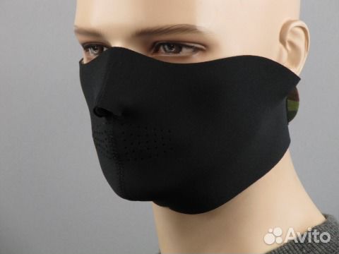 Мотоподшлемник хлопок неопрен синтетика шелк