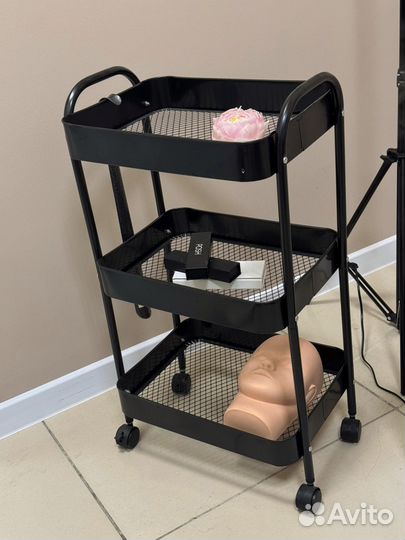 Этажерка на колесиках бу