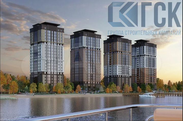 2-к. квартира, 49,8 м², 6/21 эт.