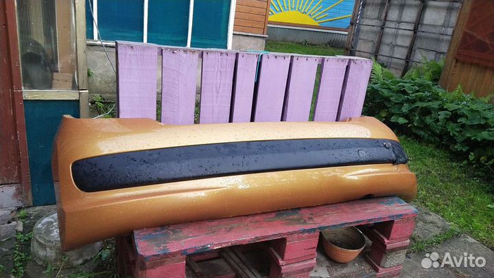 Задний бампер peugeot 207