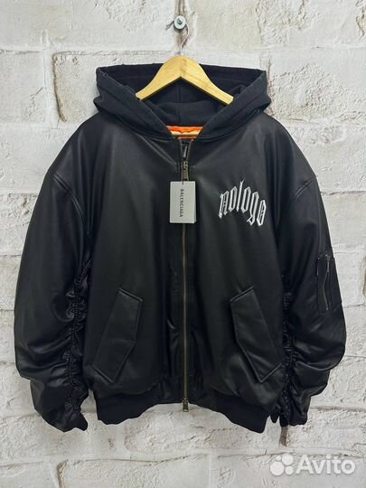 Balenciaga бомбер nologo оверсайз (новинка 2025)