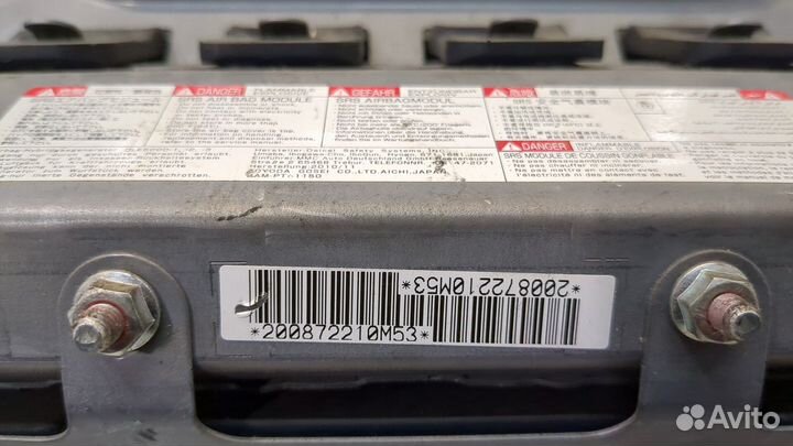 Подушка безопасности коленная Mitsubishi Lancer 10, 2010