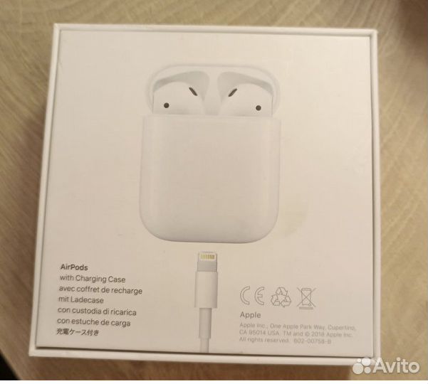 Беспроводные наушники apple airpods 1 оригинал