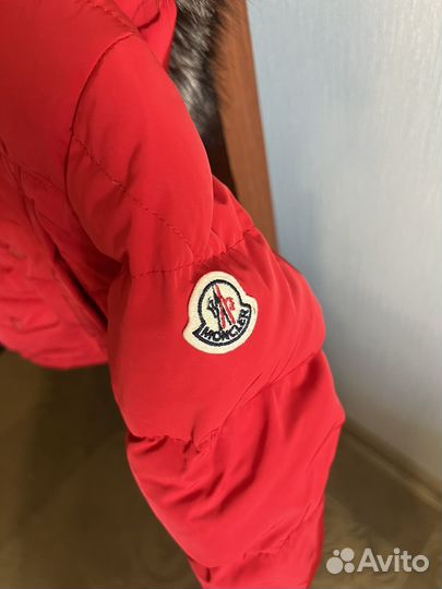 Куртка зимняя Moncler 80см как новая