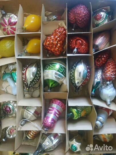 Елочные игрушки гдр