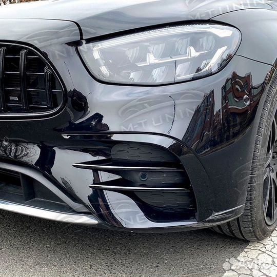 Накладки Mercedes W213 рестайлинг