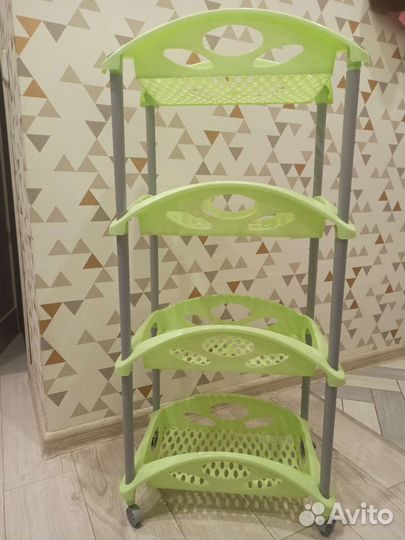 Этажерка на колесиках б/у