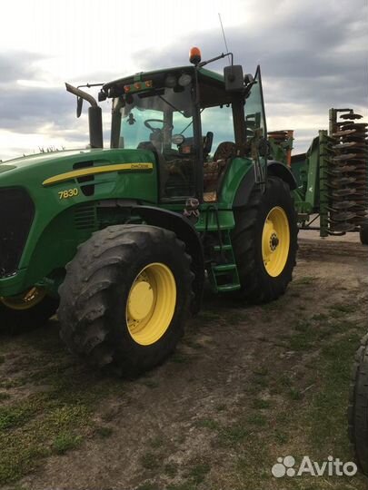 Трактор John Deere 7830, 2014