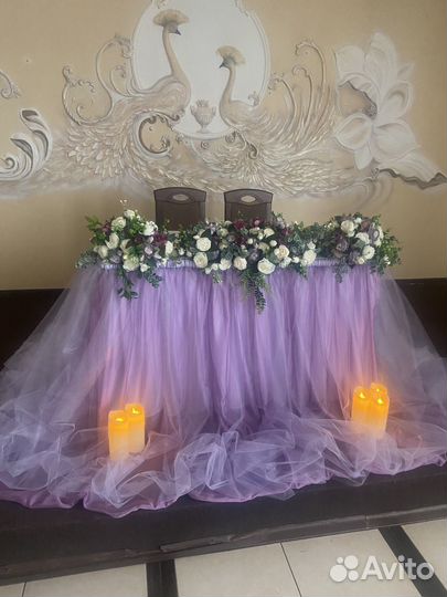 Свадебное оформление зала