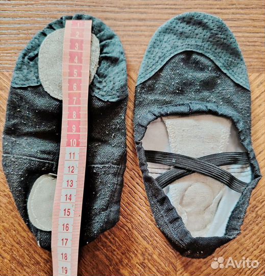 Балетки чёрные