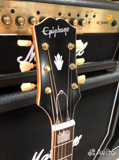 Epiphone J-200 Aged Antique Natural