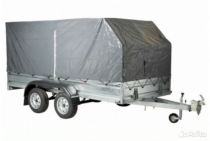 Легковой прицеп кмз бизнес тент 1,5 м