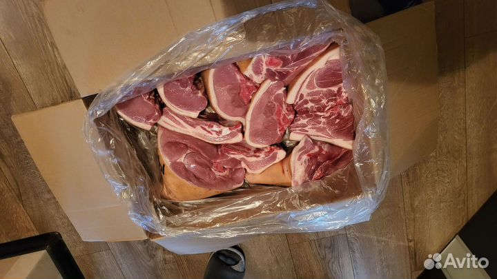 Мясо свинина на кости