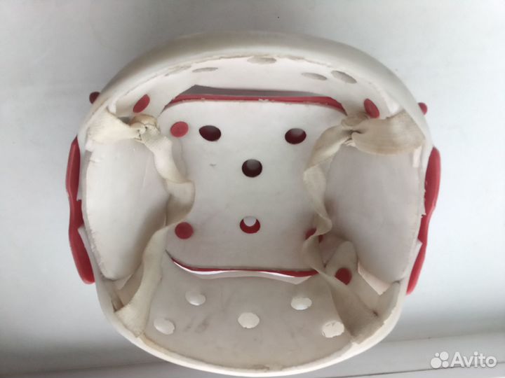 Шлем детский хоккейный юниор Пластмасса 60-70 СССР