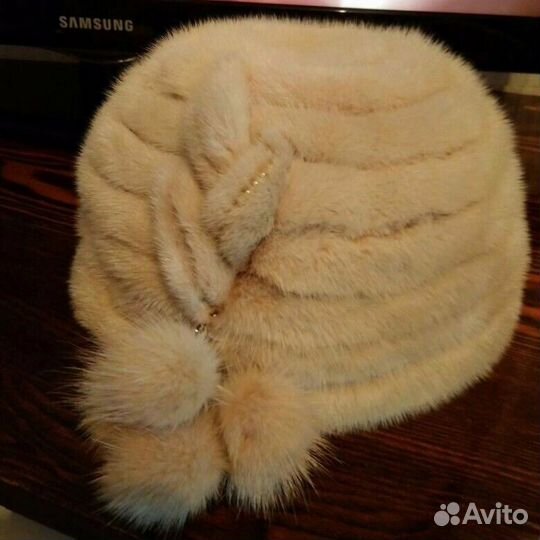 Продам шапку норковую