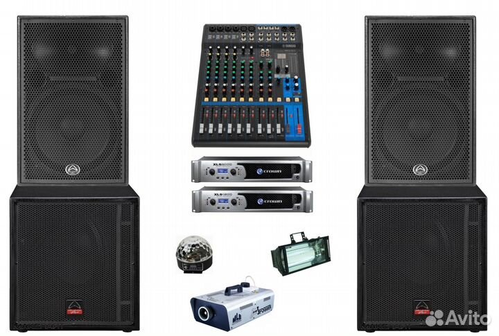 Звуковое оборудование в аренду в Ставрополе
