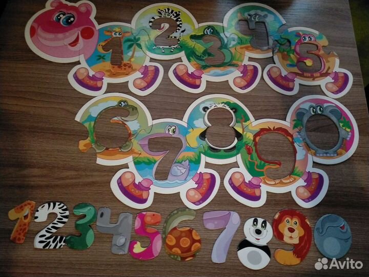 Развивающие и обучающие игрушки пакетом