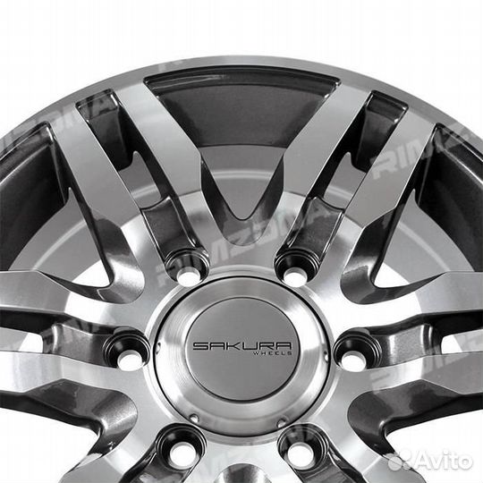 Литой диск sakura wheels R15 6x139.7