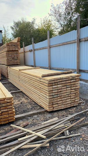 Доска обрезная 25х150х6000мм 1 сорт ГОСТ