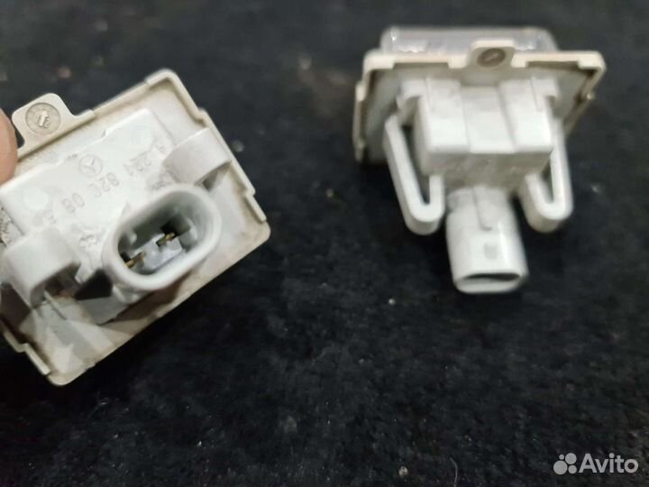 Подсветка заднего номера Mercedes W204 рестайлинг