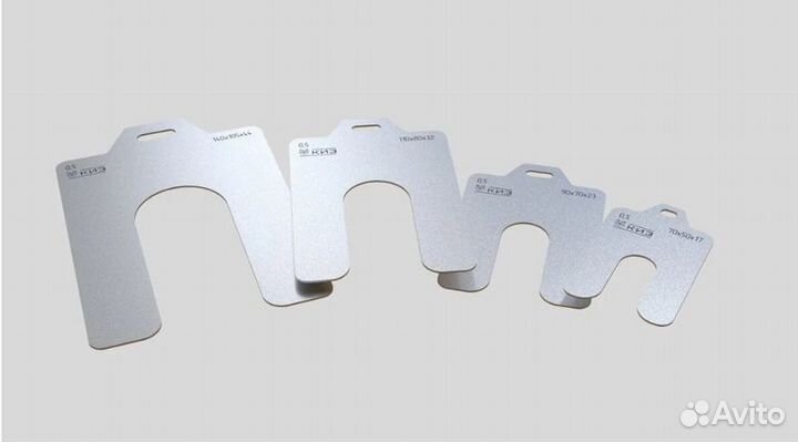 Калибровочные пластины, 0,4мм, 125х125мм, 10 шт