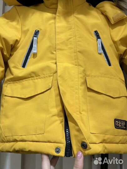 Зимняя куртка на мальчика 104