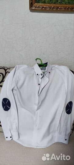 Рубашки на мальчика 12-14 лет