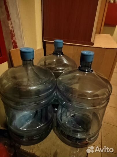 Бутыль для воды 19 литров с ручкой