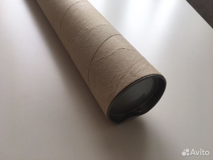 Картонный длинный тубус