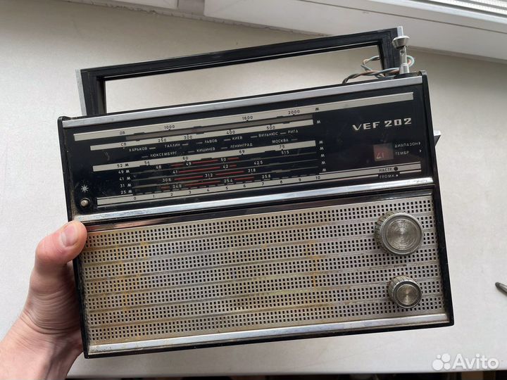 Радиоприемник СССР vef 202
